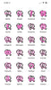 LGBTQ AF Pink Ladies iPhone Aesthetics Pack (24 Icons)