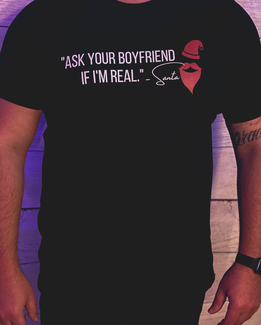 LGBTQ AF Ask Your Boyfriend Christmas Shirt