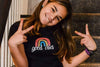 LGBTQ AF Good Vibes Rainbow Squad Kids Shirt