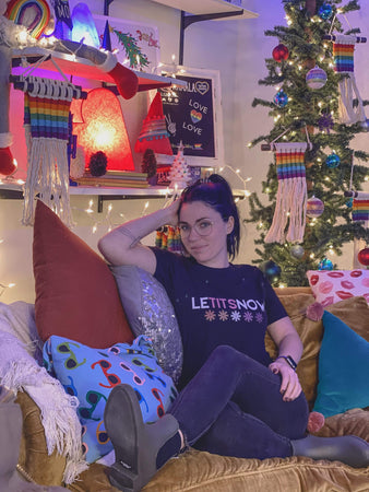 LGBTQ AF Le Tits Now Christmas Shirt