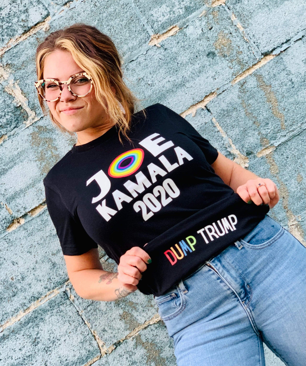 LGBTQ AF Ridin' Clean with Biden Flip-Up Shirt™