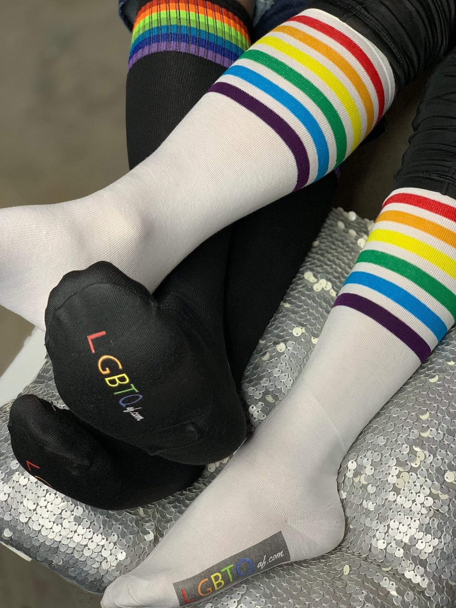 Tube Socks - Courage by Pride Socks - Modern Rascals